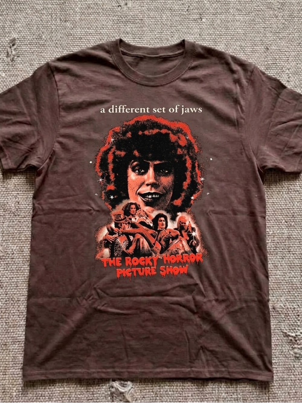 Rocky Horror Picture Show Shirt, Cult Movie Graphic Tee - Unisex Dark Chocolate